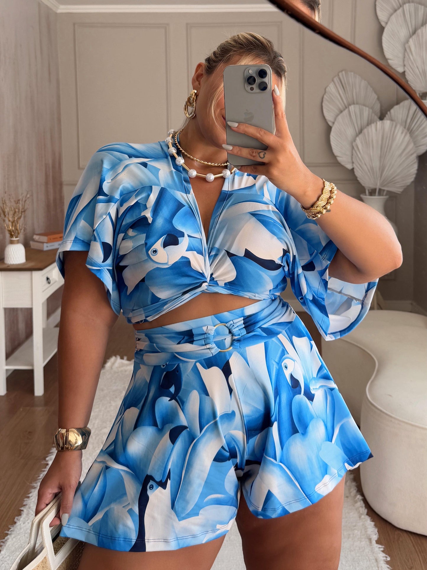 Conjunto calção blue