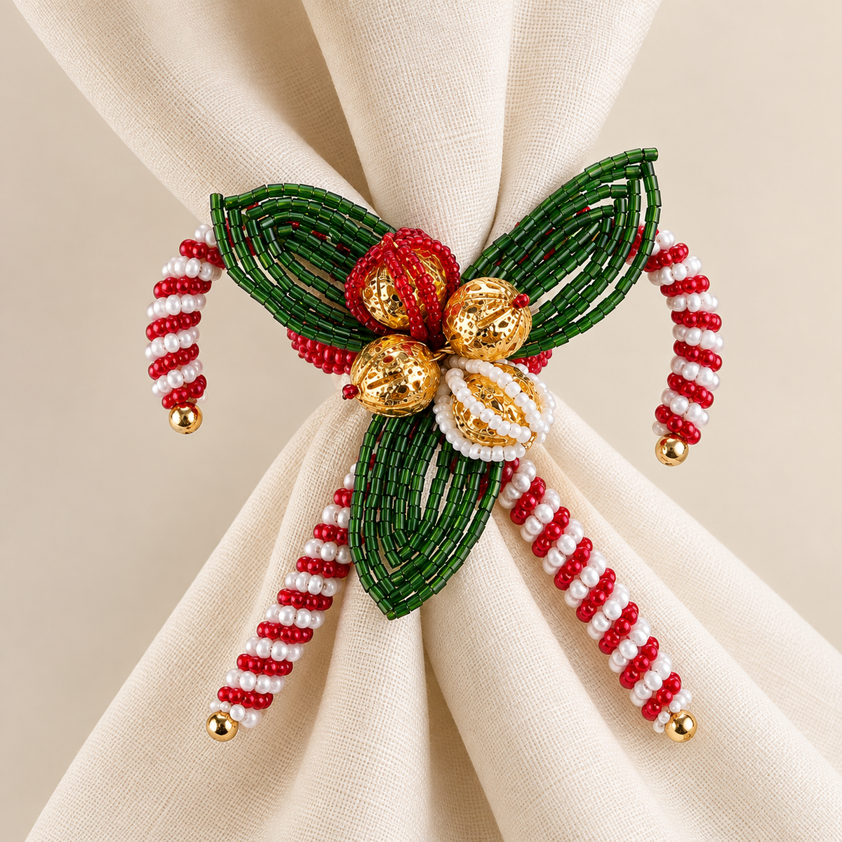 Anel Porta-Guardanapo de Natal – Design Candy