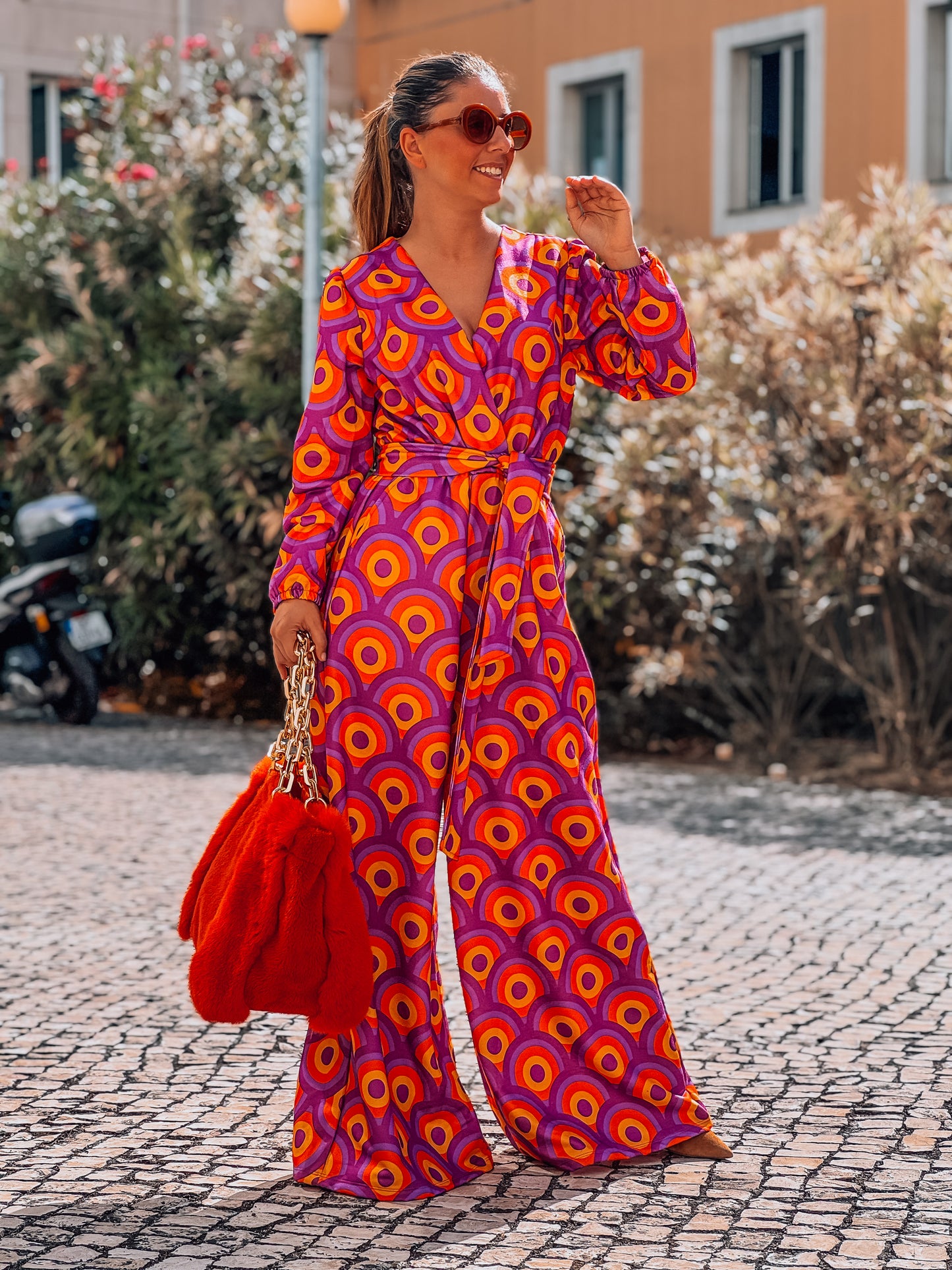 circle jumpsuit
