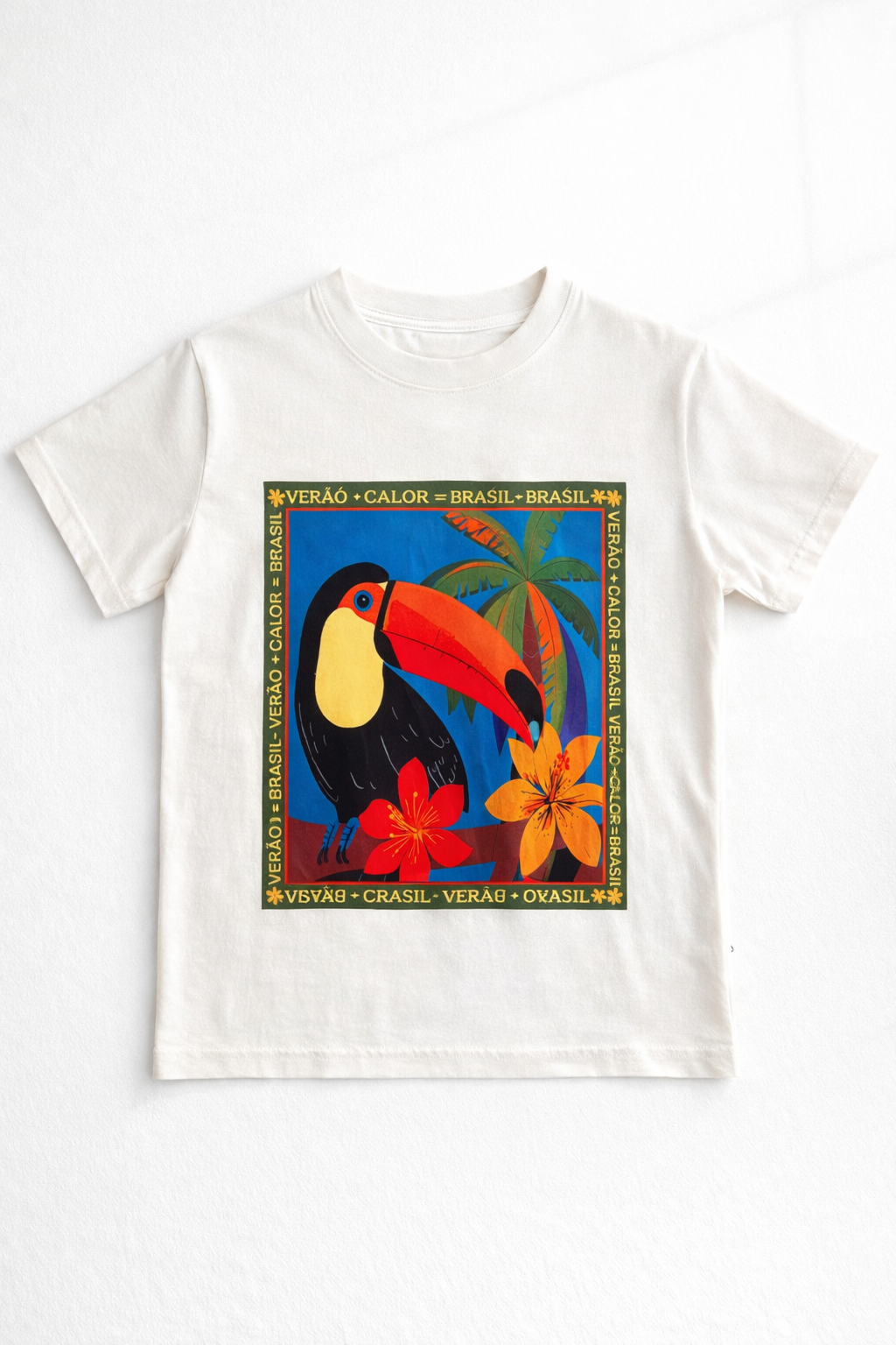 T-shirt verão+calor