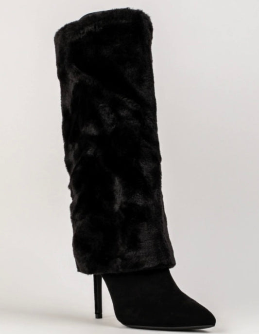black fur