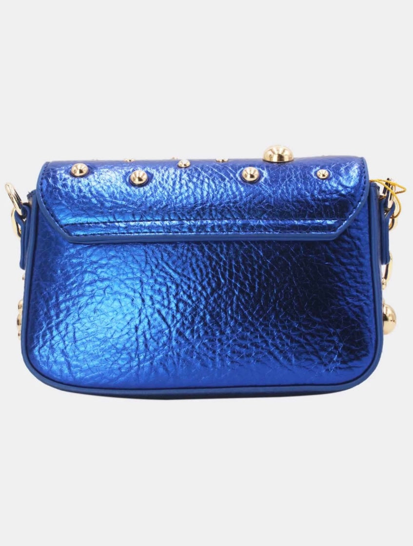 Bolsa metálica tachas