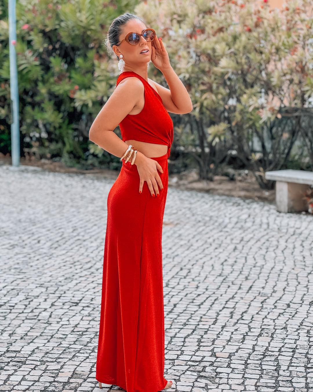 Red Woman Dress
