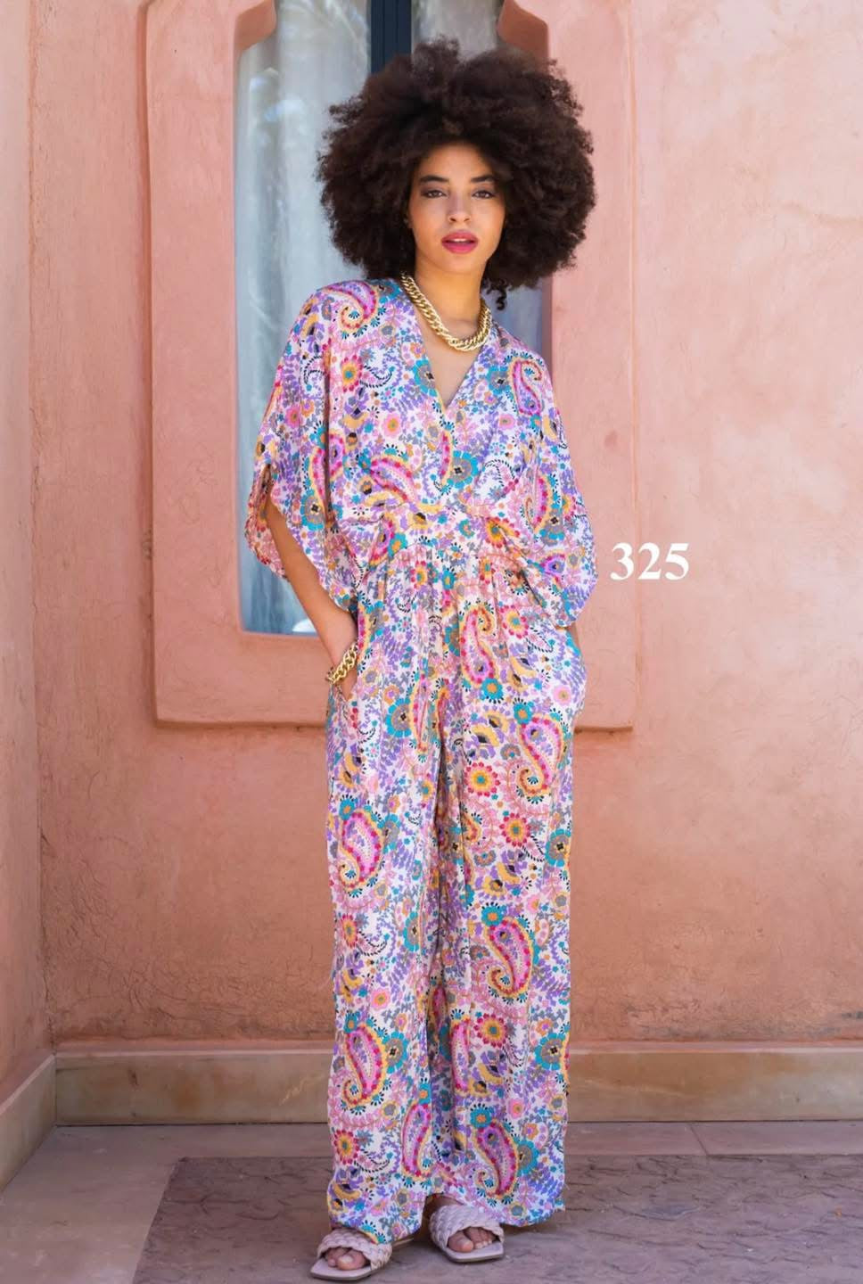 Jumpsuit flower