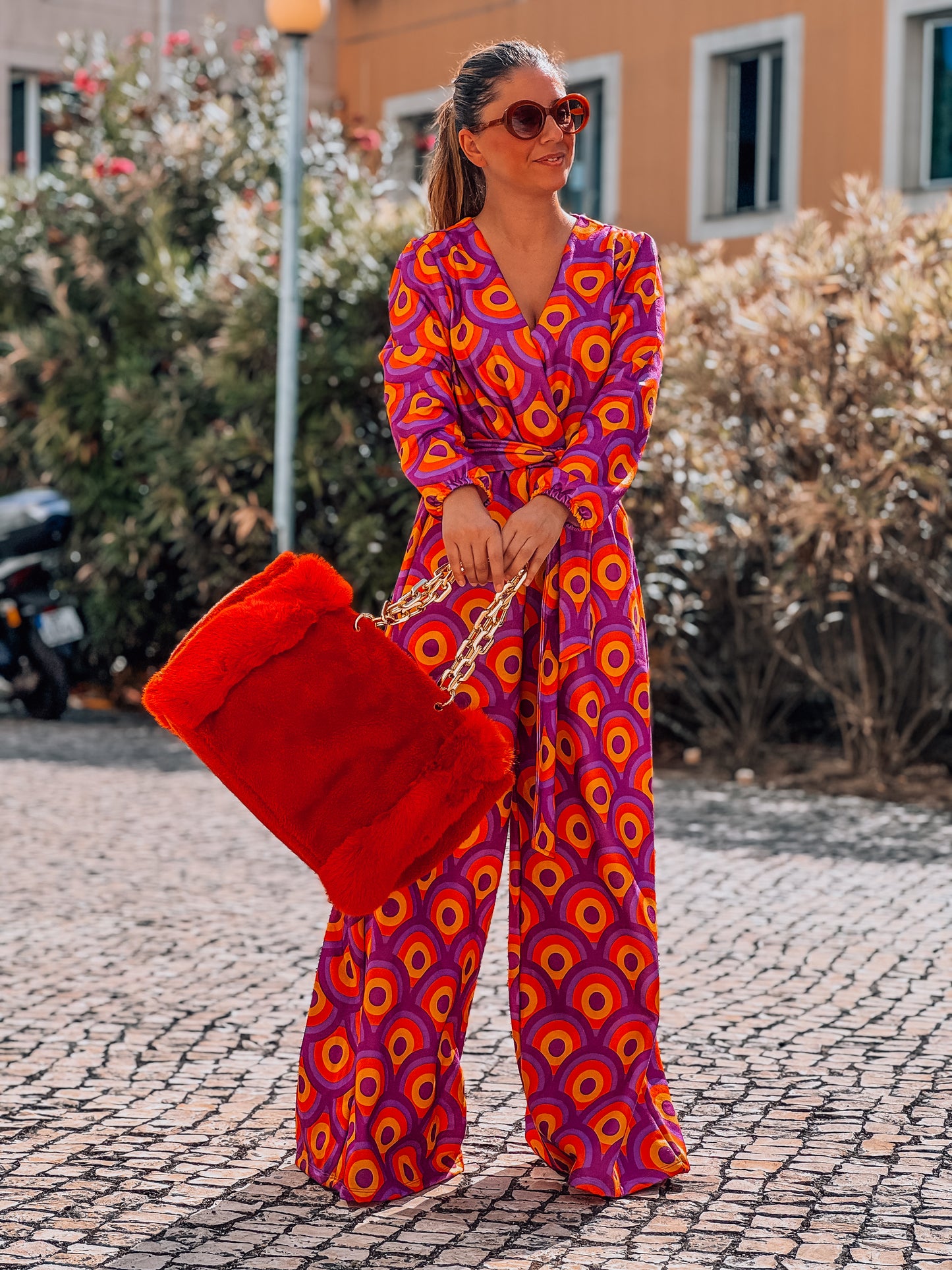 circle jumpsuit