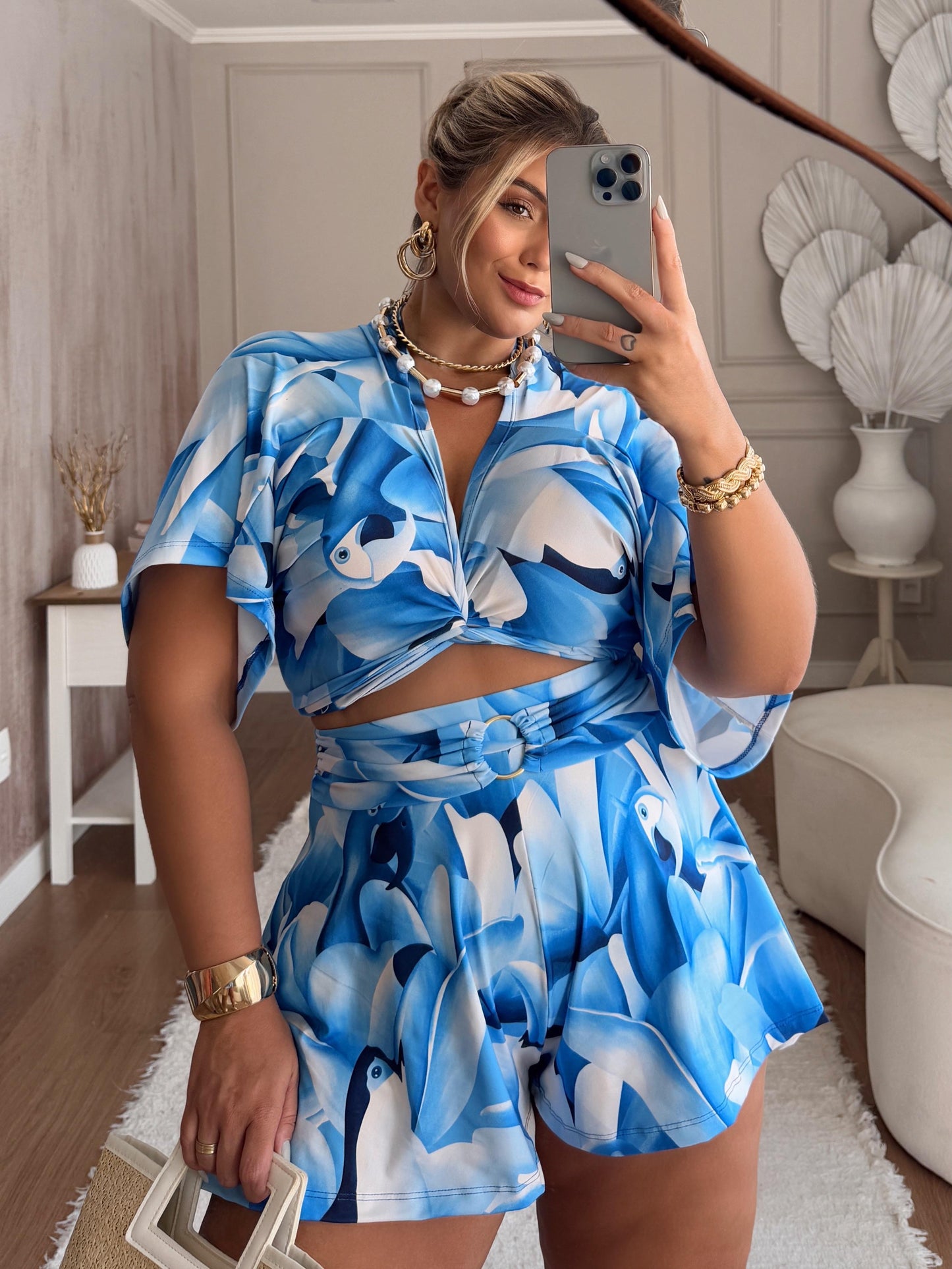 Conjunto calção blue