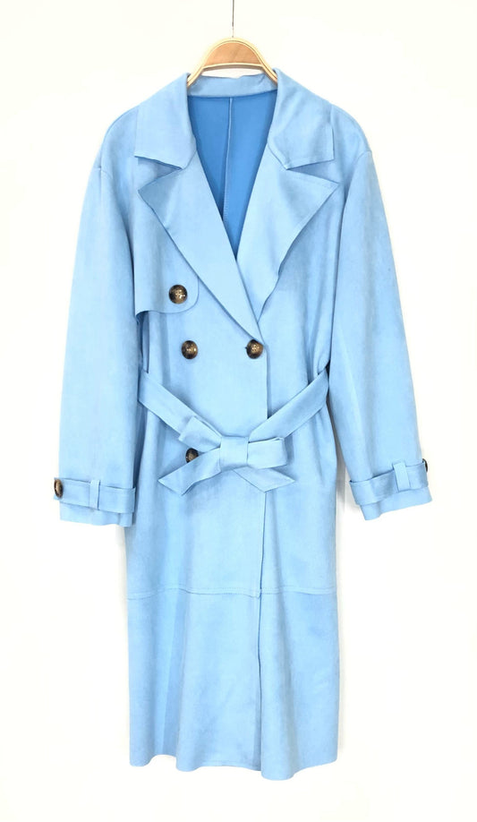 Trench azul mar