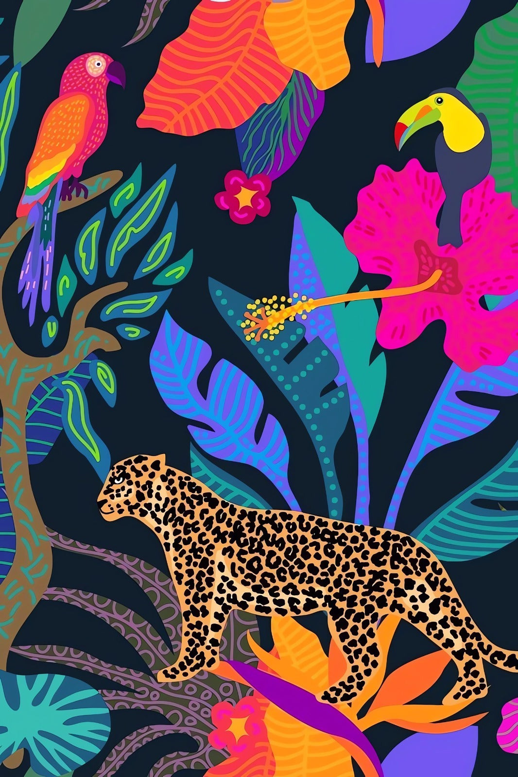 Jumpsuit velvet floresta negra