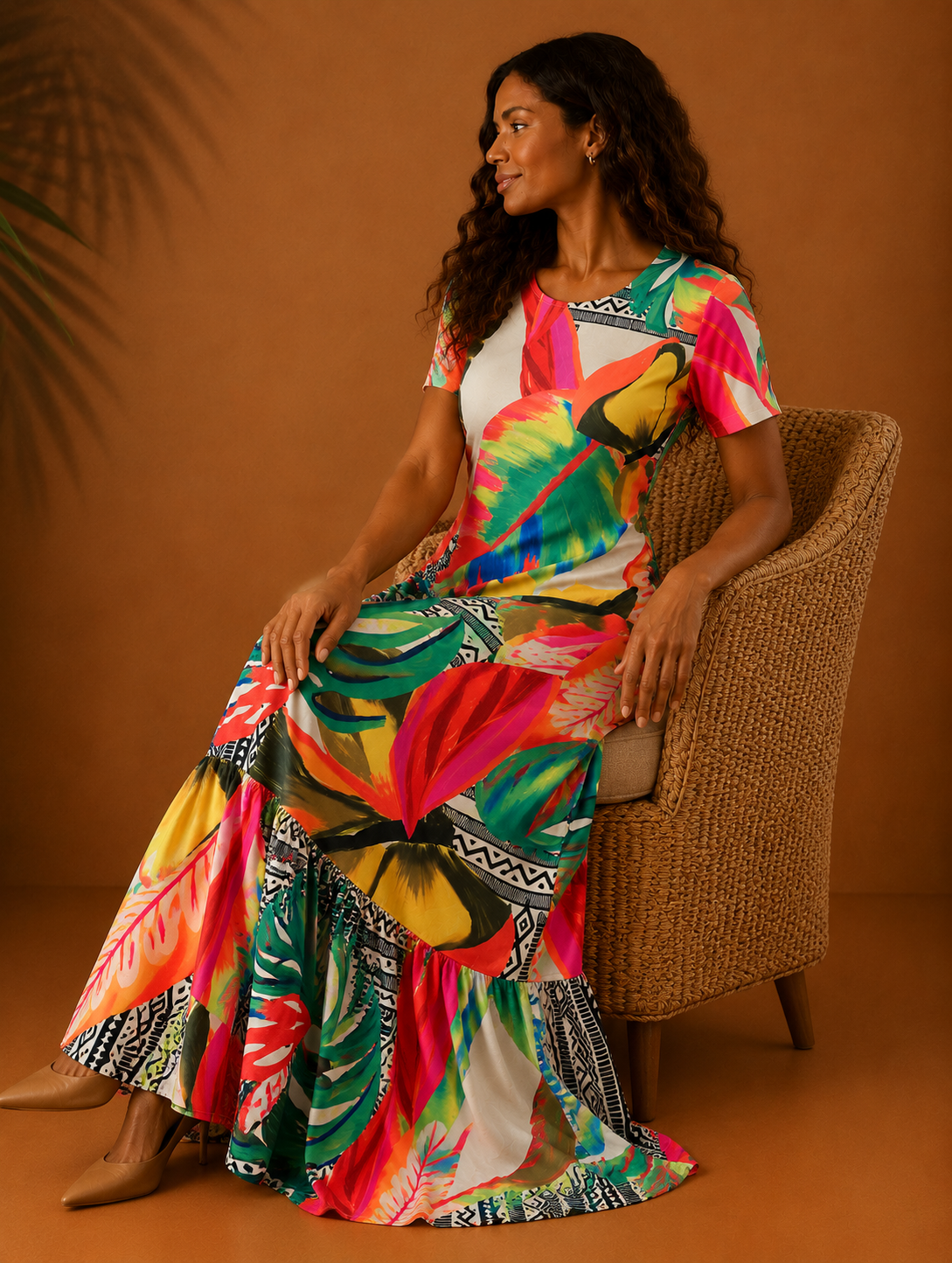 Folhagem tye dye