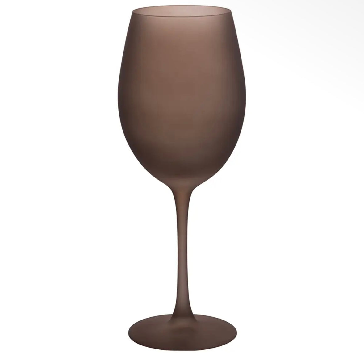 Conjunto de 6 cálices Frosted Happy Hour Chocolate