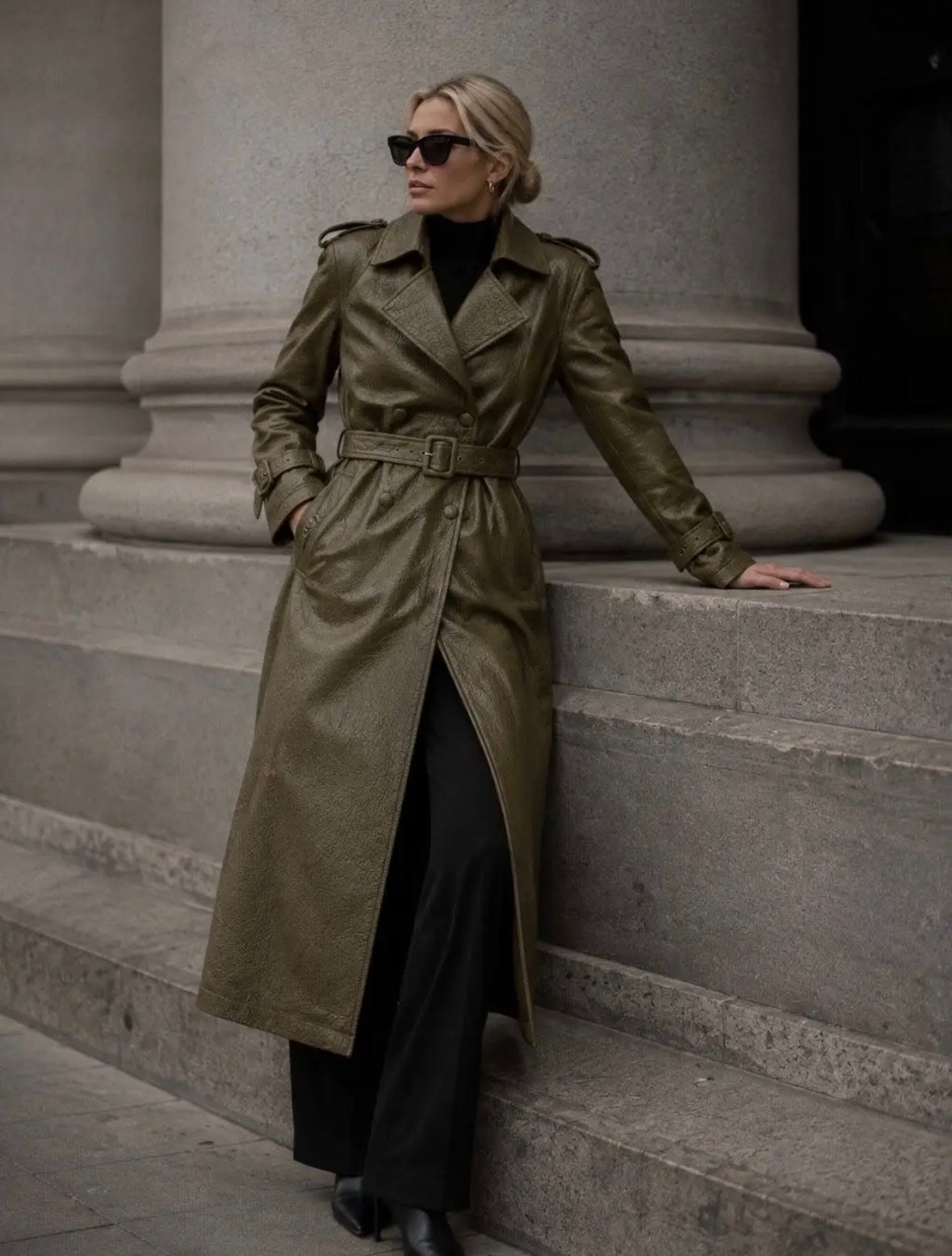 Trench Coat ecopele