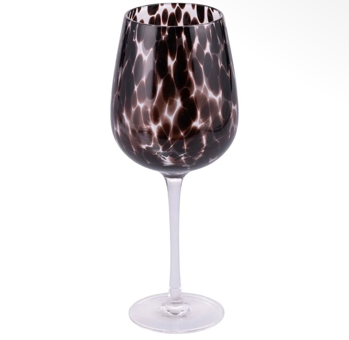 Conjunto de 6 copos de vinho Jamila Black