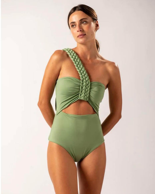 Entrançado verde