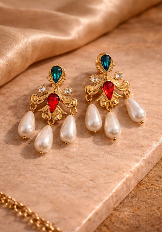 Brincos Pendentes Dourados