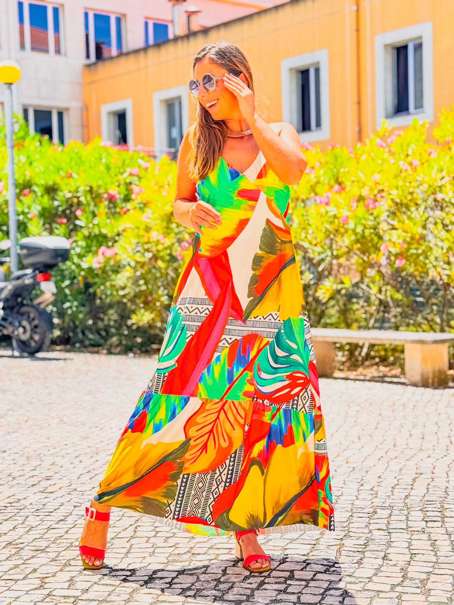 Folhagem tye dye