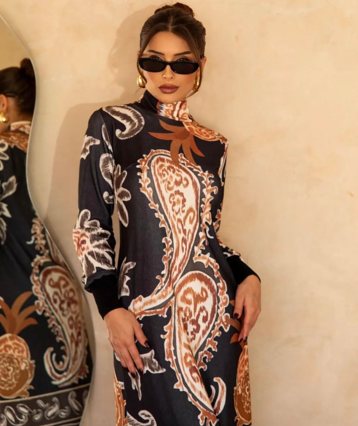 Cornucopias sweatshirt dress