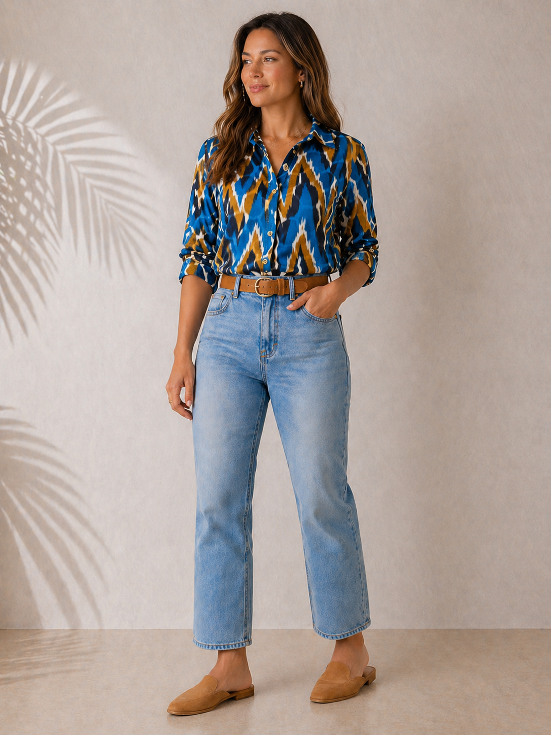 Blusa malha fria cristal