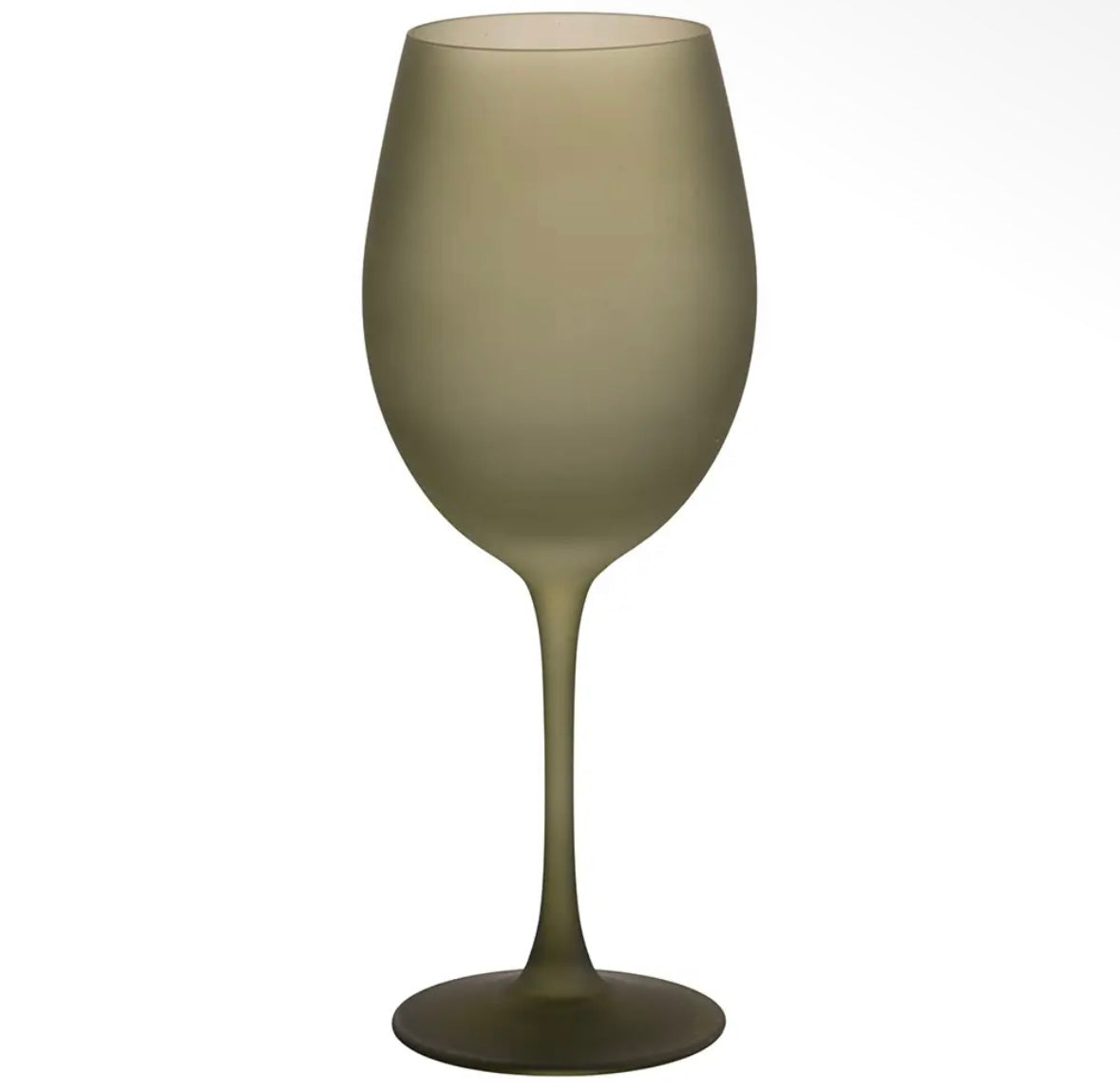 Conjunto de 6 taças foscas Happy Hour Greenery