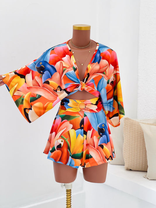 Conjunto calção multi