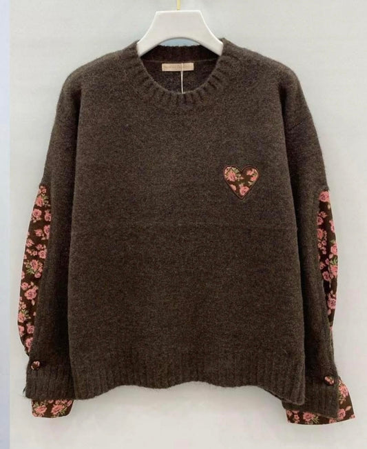 Floral Brown
