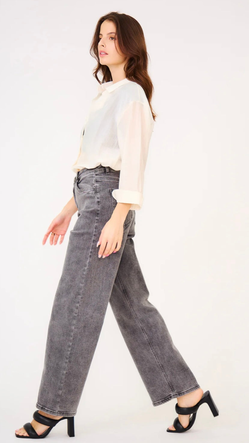 JEANS BAGGY-DAD  Black