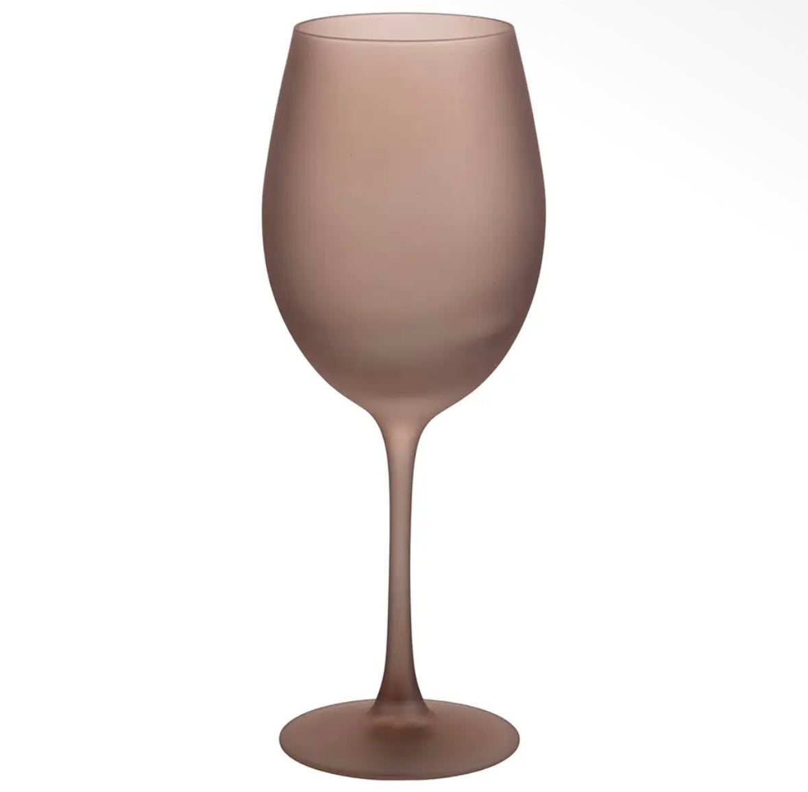 Conjunto de 6 cálices Frosted Happy Hour Chocolate