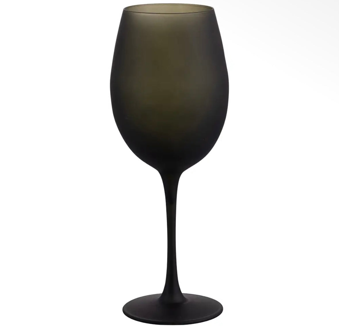 Conjunto de 6 taças foscas Happy Hour Greenery