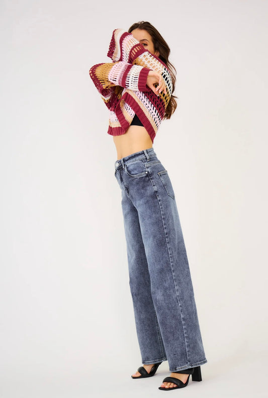 JEANS BAGGY-DAD Blue