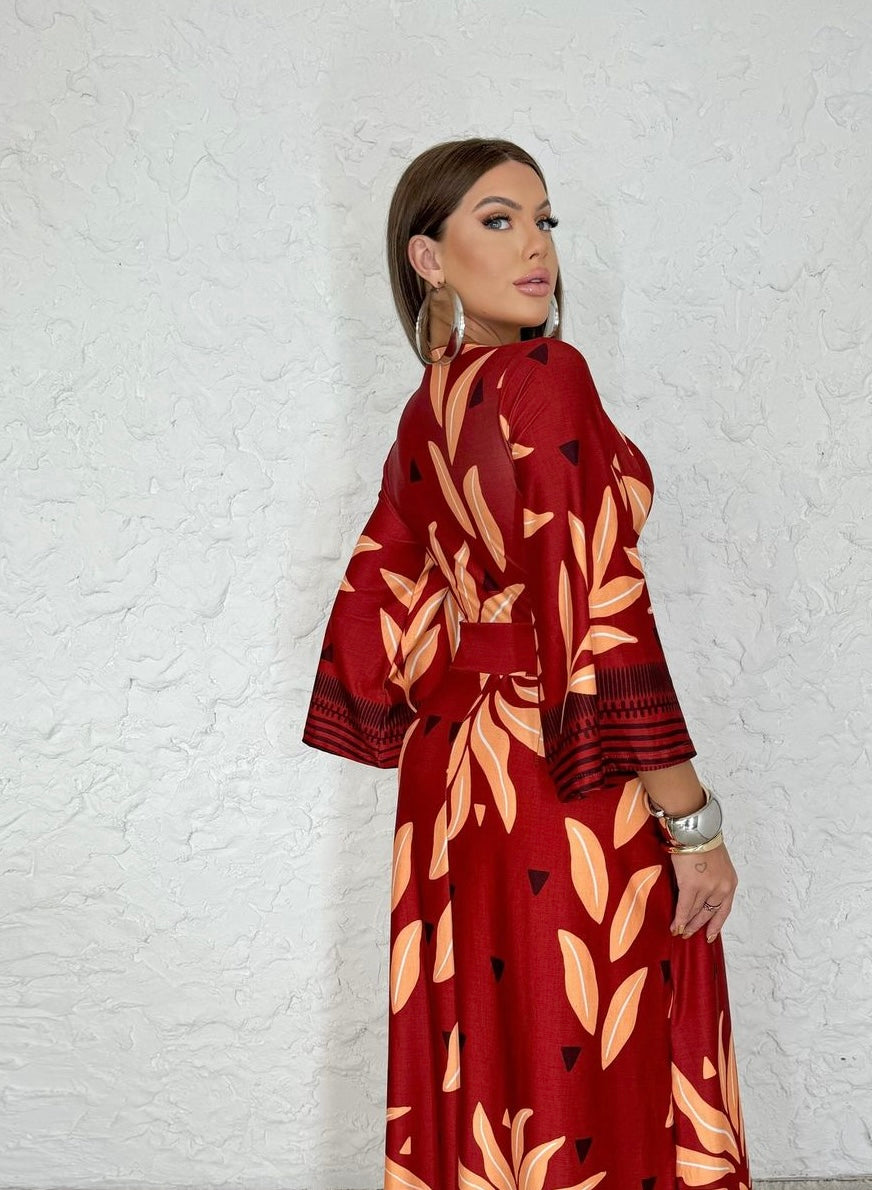 Interlaced knot dress