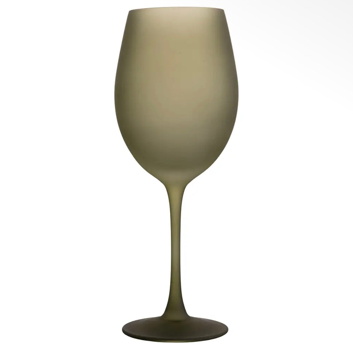 Conjunto de 6 taças foscas Happy Hour Greenery