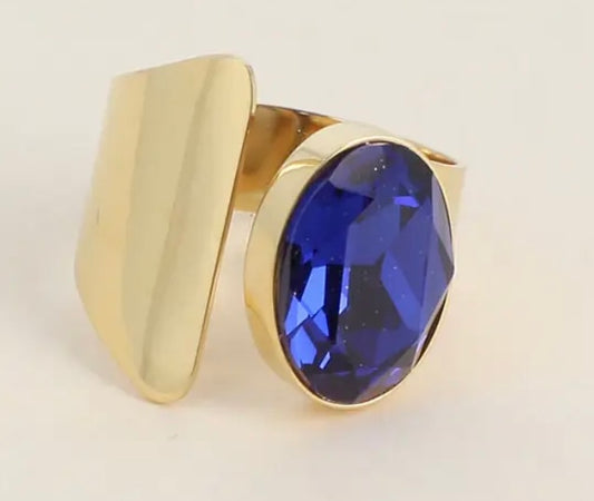 Anel Villia - cristais Swarovski®