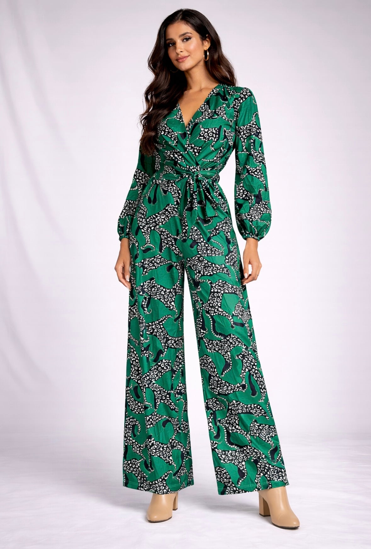 Jumpsuit Green Leo