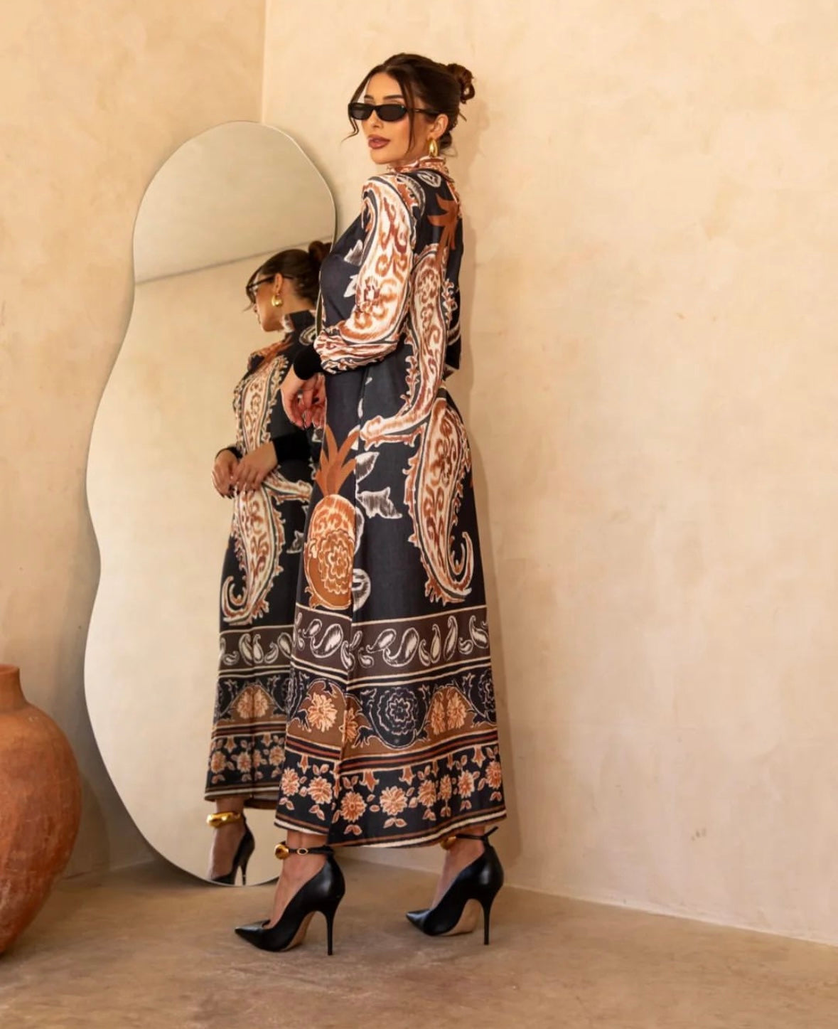 Cornucopias sweatshirt dress