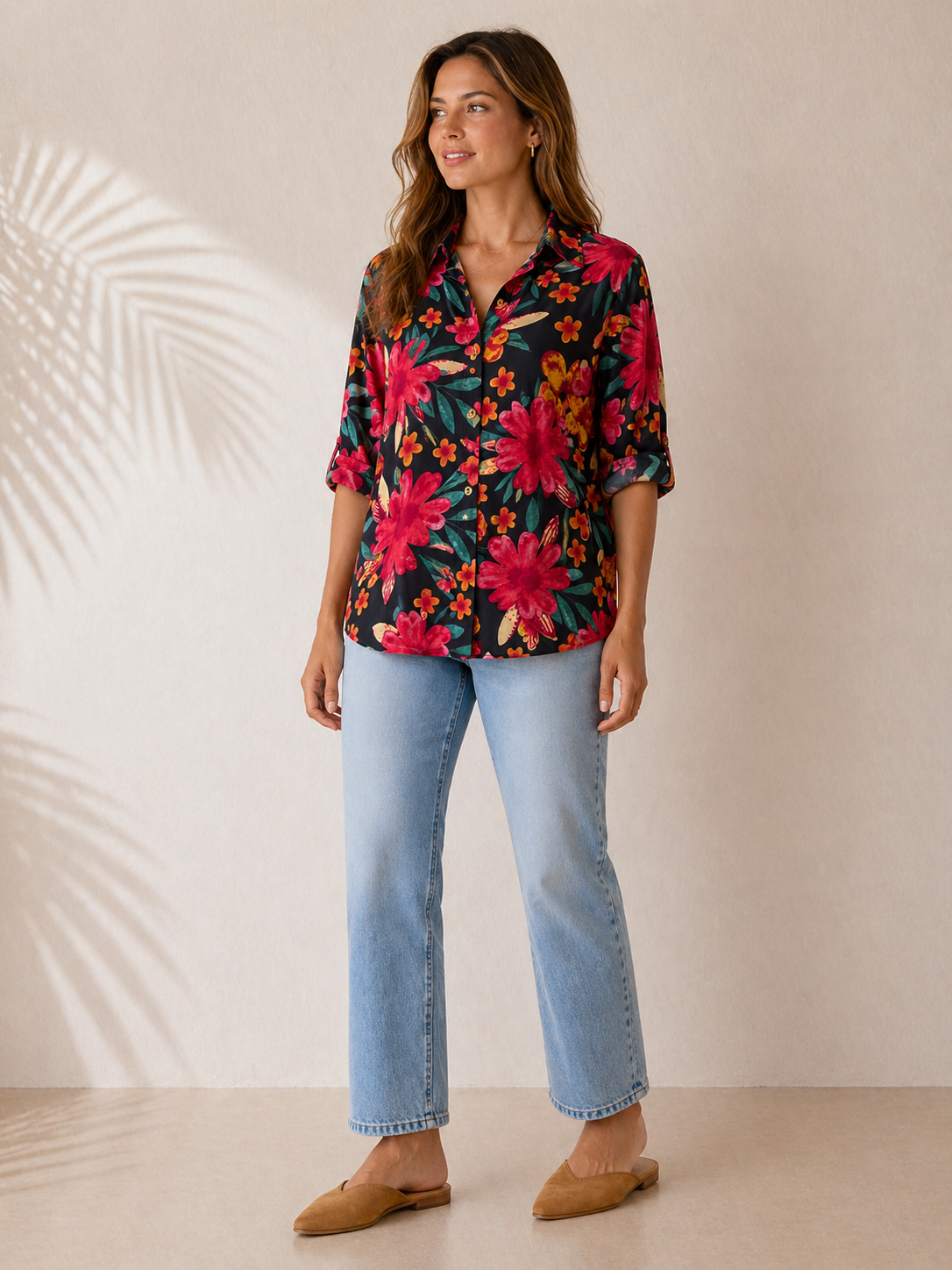 Blusa malha fria cristal