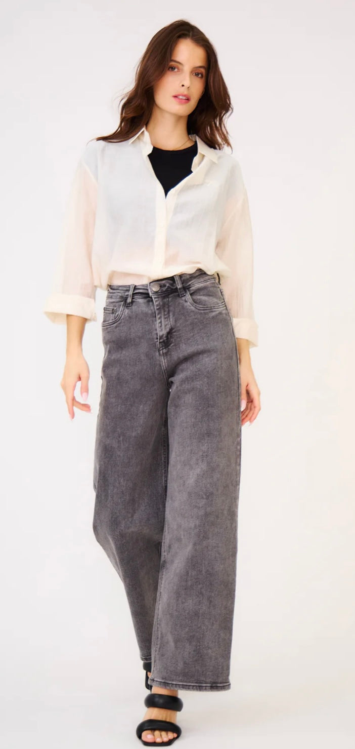 JEANS BAGGY-DAD  Black