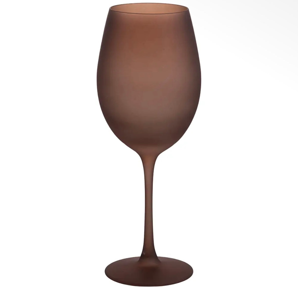 Conjunto de 6 cálices Frosted Happy Hour Chocolate