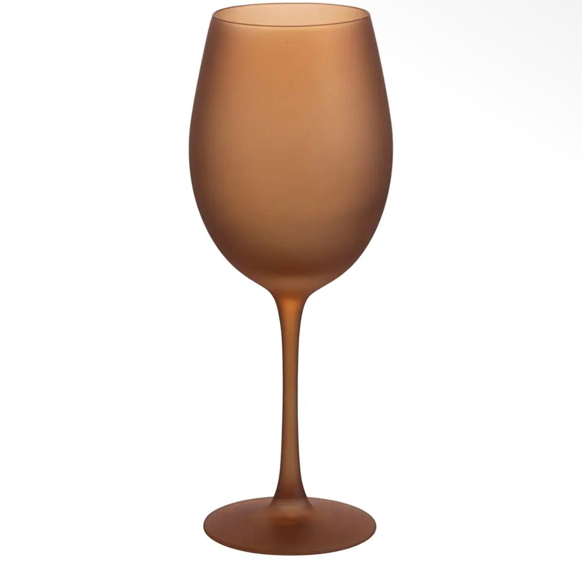 Conjunto de 6 cálices Frosted Happy Hour Chocolate