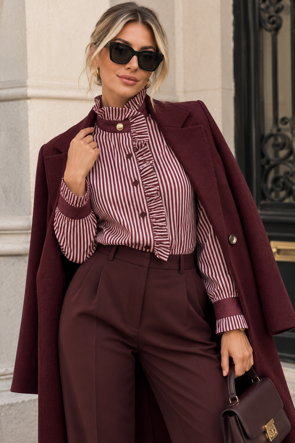 Camisa Bordeaux Paris