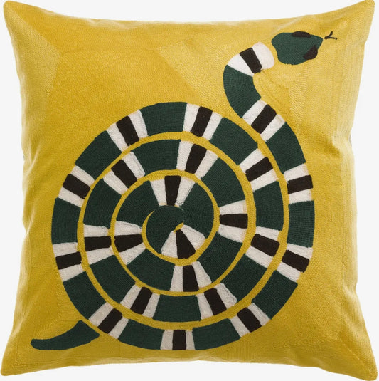 Almofada bordada Yoka Mangue 45 x 45
